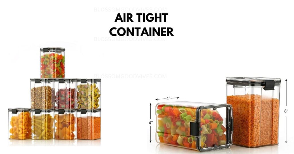 TEX-RO Air Tight Containers For Kitchen Organizer Storage Set, Kitchen Accessories Items Kitchen Storage Set Pantry Organization And Kitchen Storage