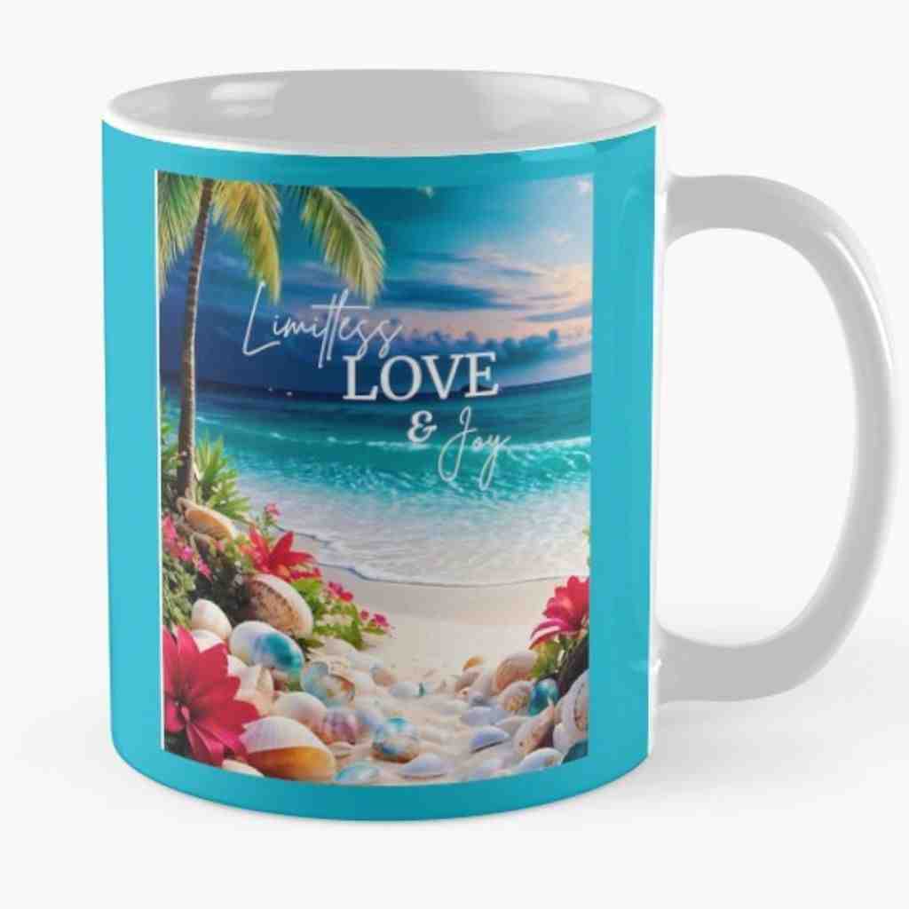 Limitless love quoted love mug as a romantic love gift