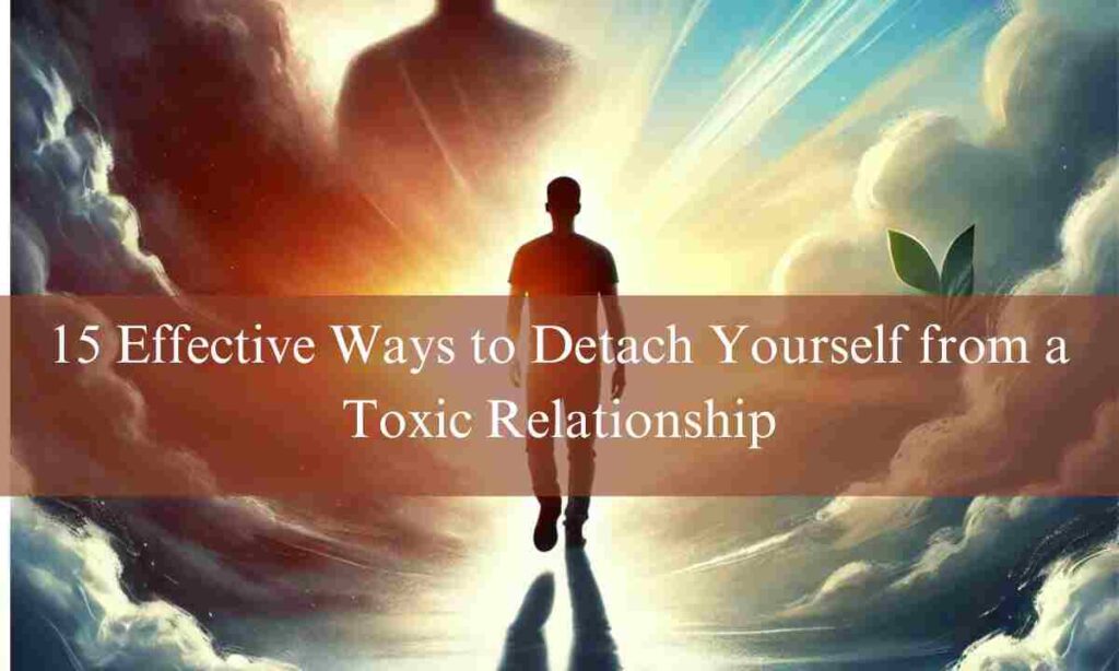15 Effective Ways to Detach Yourself from a Toxic Relationship