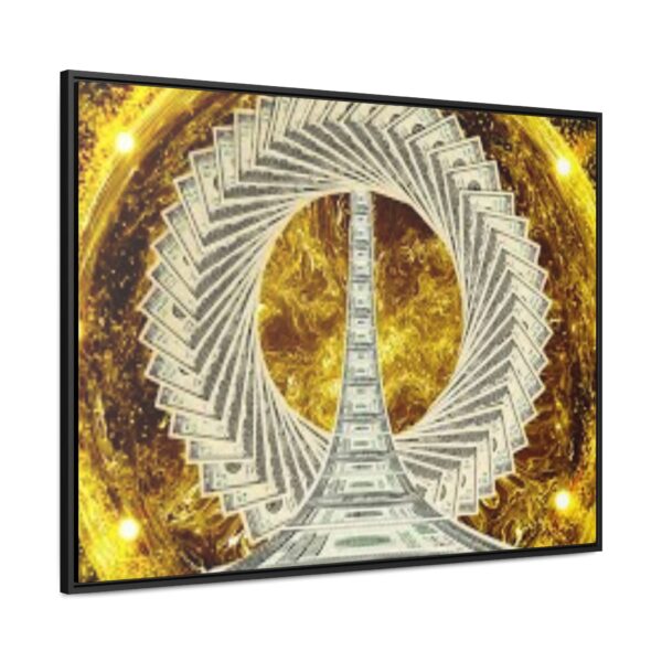 Luxurious Money Spiral  Canvas  To Attract Good Luck,Prosperity,Abundance,Money & Positivity- Horizontal Frame Art - Image 26