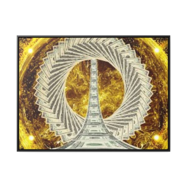 Luxurious Money Spiral  Canvas  To Attract Good Luck,Prosperity,Abundance,Money & Positivity- Horizontal Frame Art - Image 25