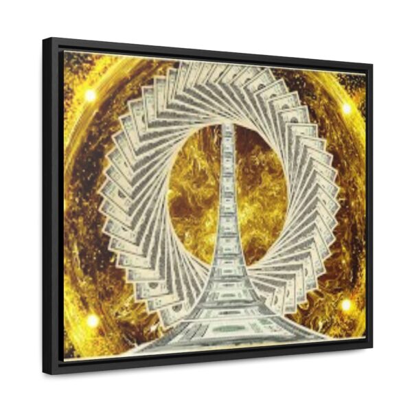 Luxurious Money Spiral  Canvas  To Attract Good Luck,Prosperity,Abundance,Money & Positivity- Horizontal Frame Art - Image 10