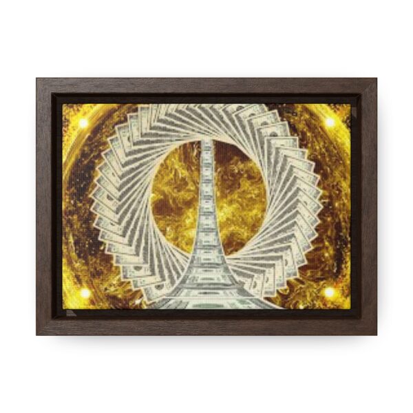 Luxurious Money Spiral  Canvas  To Attract Good Luck,Prosperity,Abundance,Money & Positivity- Horizontal Frame Art - Image 37