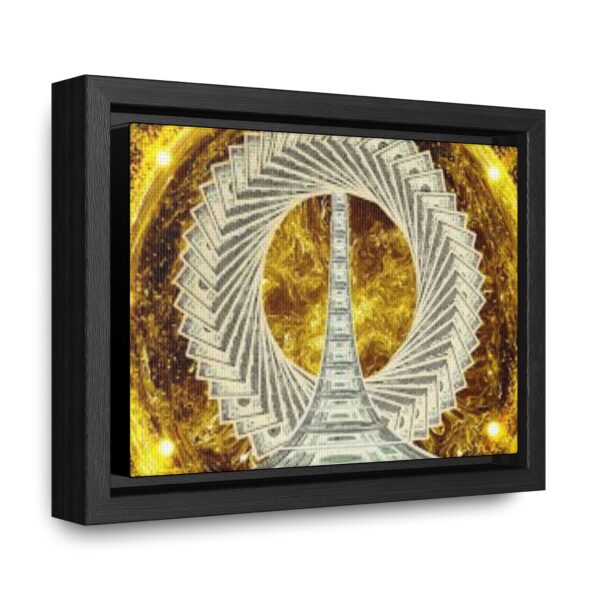 Luxurious Money Spiral  Canvas  To Attract Good Luck,Prosperity,Abundance,Money & Positivity- Horizontal Frame Art - Image 34