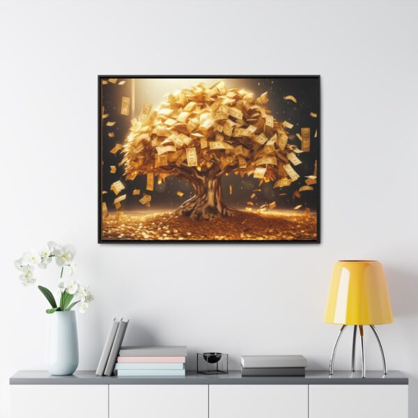 Canvas Wall Art - Wealth Tree of Good Luck, Prosperity & Abundance - Image 12