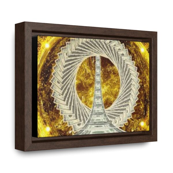 Luxurious Money Spiral  Canvas  To Attract Good Luck,Prosperity,Abundance,Money & Positivity- Horizontal Frame Art - Image 38