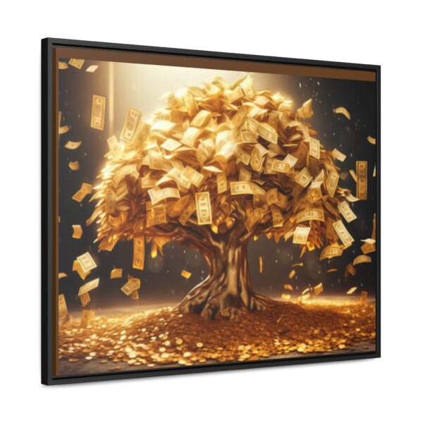 Canvas Wall Art - Wealth Tree of Good Luck, Prosperity & Abundance - Image 2