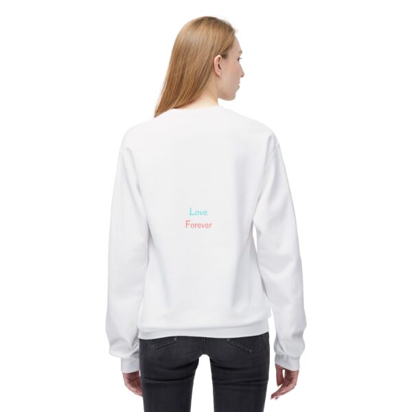 Heartfelt Love Crewneck Sweatshirt | Unisex Fleece Top for Everyday Comfort - Image 6