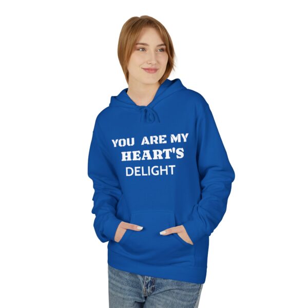 You Are My Heart's Delight Hoodie - Unisex Midweight Softstyle Fleece - Image 19