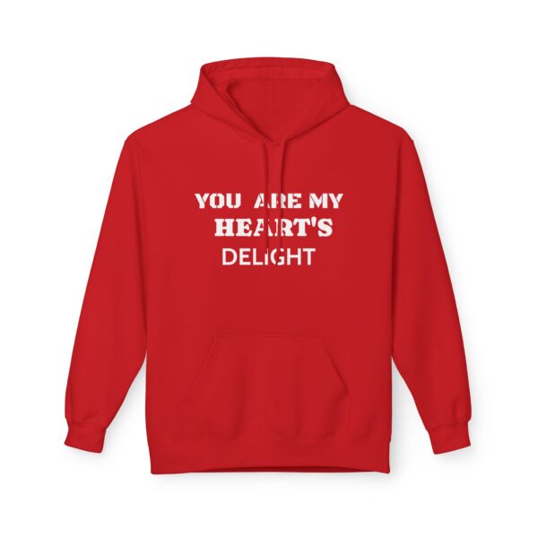 You Are My Heart's Delight Hoodie - Unisex Midweight Softstyle Fleece - Image 29