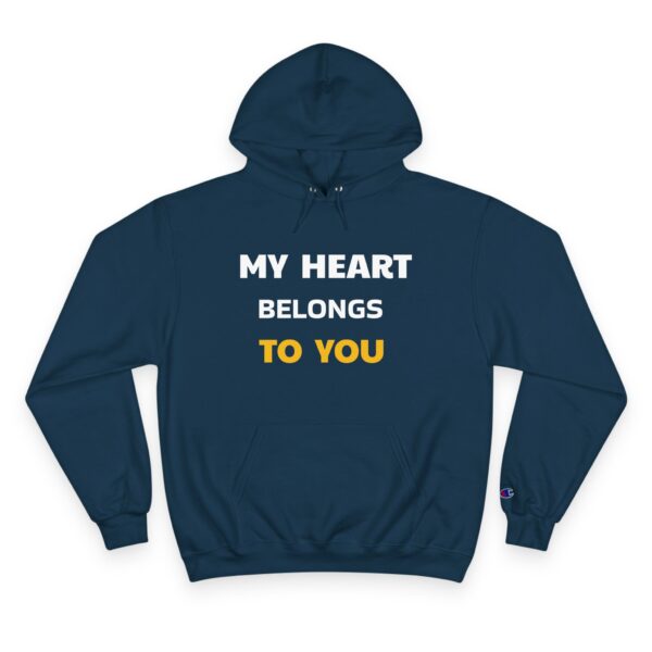 My Heart Belongs to You Hoodie - Romantic Gift for Couples