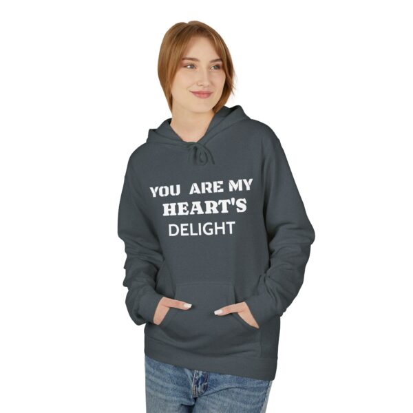 You Are My Heart's Delight Hoodie - Unisex Midweight Softstyle Fleece - Image 11