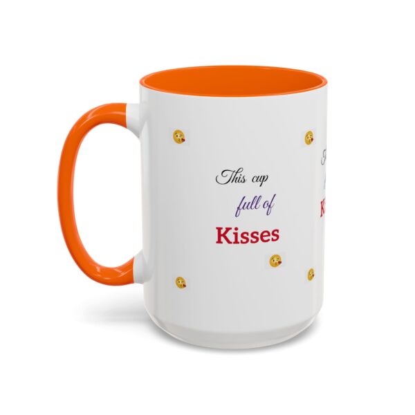 Kisses Coffee Mug - Ceramic Accent Mug for Love & Romance - Image 27