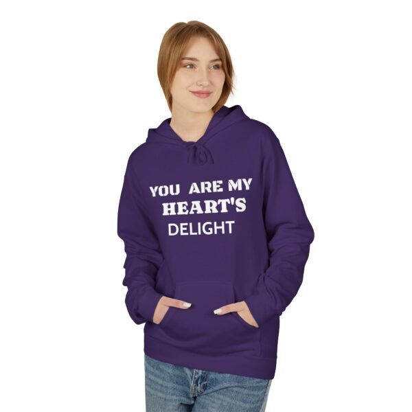 You Are My Heart's Delight Hoodie - Unisex Midweight Softstyle Fleece - Image 27