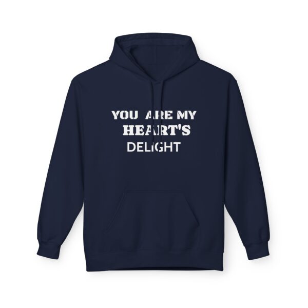 You Are My Heart's Delight Hoodie - Unisex Midweight Softstyle Fleece - Image 21