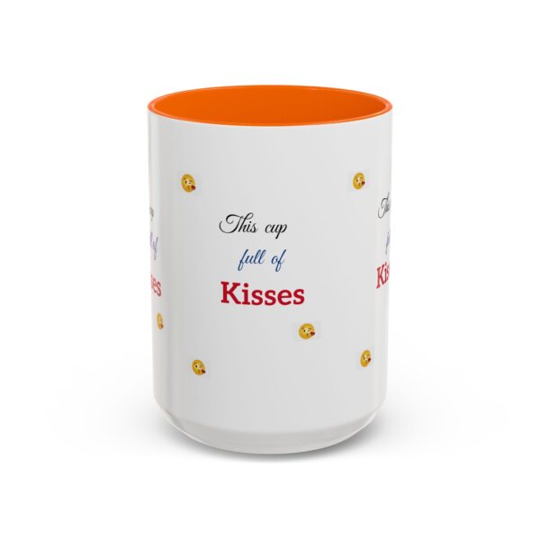 Kisses Coffee Mug - Ceramic Accent Mug for Love & Romance - Image 25