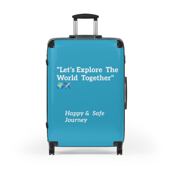 Travel Suitcase - Explore The World Together | Happy & Safe Journey - Image 9