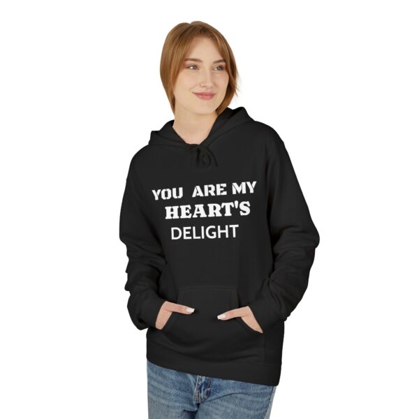 You Are My Heart's Delight Hoodie - Unisex Midweight Softstyle Fleece - Image 3