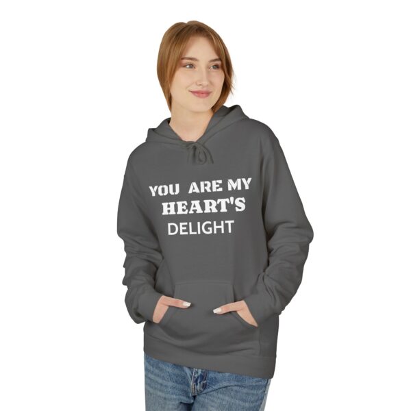 You Are My Heart's Delight Hoodie - Unisex Midweight Softstyle Fleece - Image 15