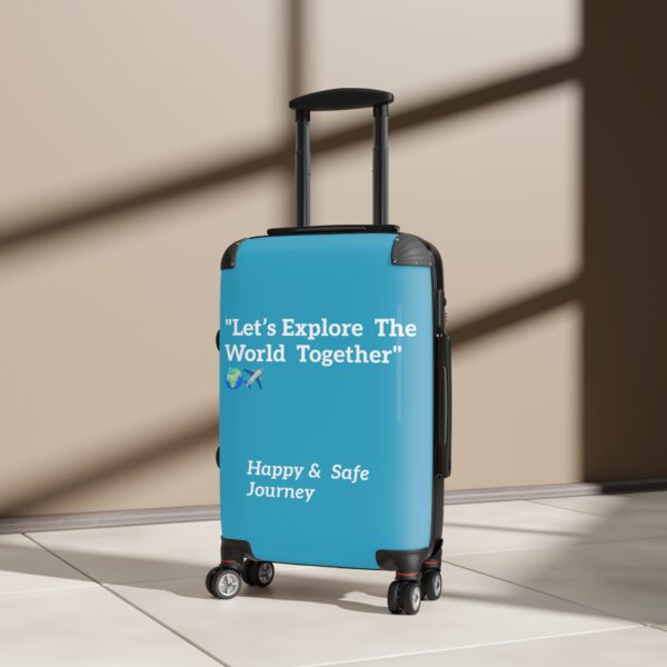 Travel Suitcase - Explore The World Together | Happy & Safe Journey - Image 4