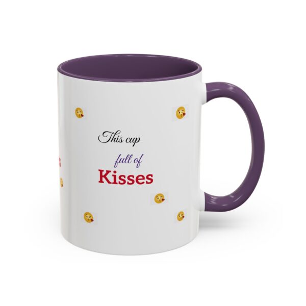 Kisses Coffee Mug - Ceramic Accent Mug for Love & Romance - Image 22