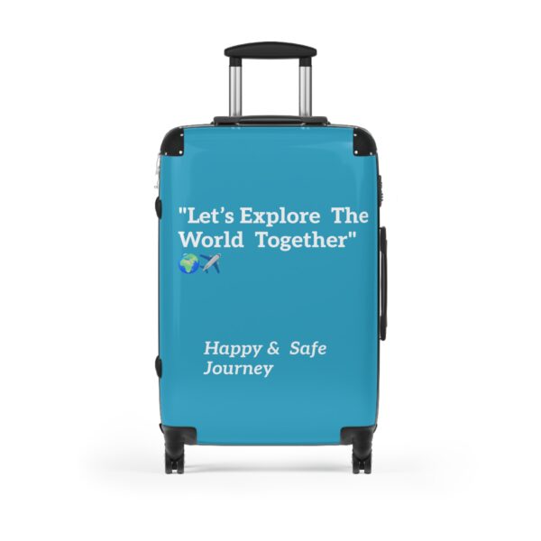 Travel Suitcase - Explore The World Together | Happy & Safe Journey - Image 5