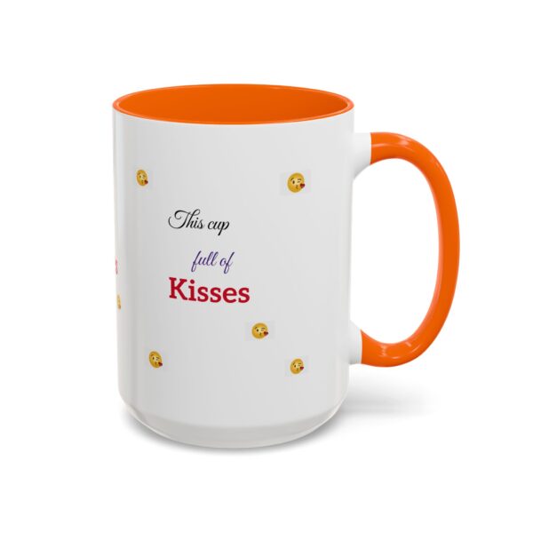 Kisses Coffee Mug - Ceramic Accent Mug for Love & Romance - Image 26