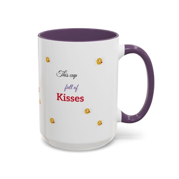 Kisses Coffee Mug - Ceramic Accent Mug for Love & Romance - Image 30