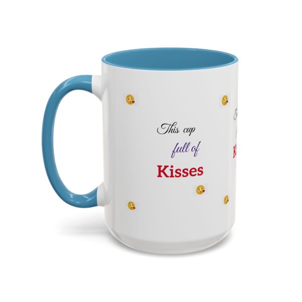 Kisses Coffee Mug - Ceramic Accent Mug for Love & Romance - Image 15