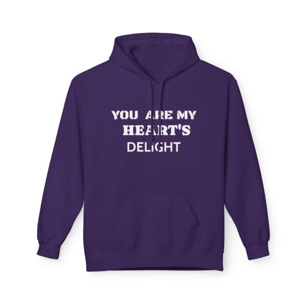 You Are My Heart's Delight Hoodie - Unisex Midweight Softstyle Fleece - Image 25