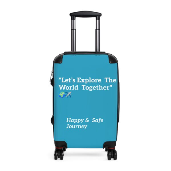 Travel Suitcase - Explore The World Together | Happy & Safe Journey