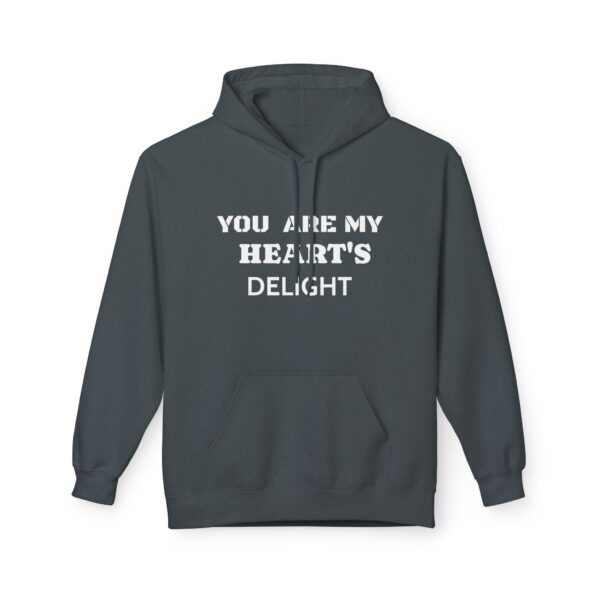 You Are My Heart's Delight Hoodie - Unisex Midweight Softstyle Fleece - Image 9