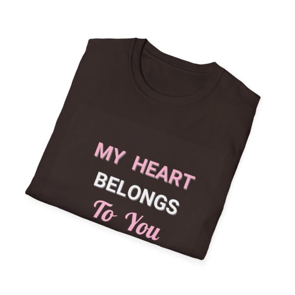 Romantic Butterfly T-Shirt – "My Heart Belongs To You" - Image 4