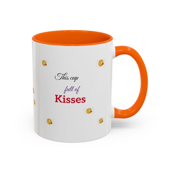 Kisses Coffee Mug - Ceramic Accent Mug for Love & Romance - Image 18