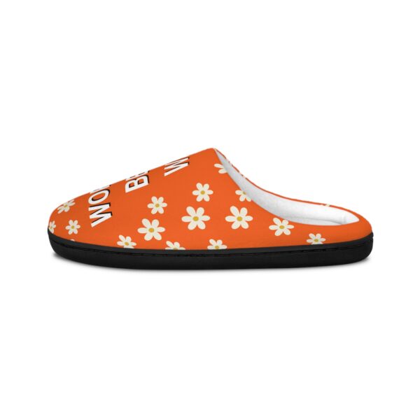 Cozy Floral Slipper quoted with "WORLD'S BEST WIFE" - Best Gift for wife - Image 4