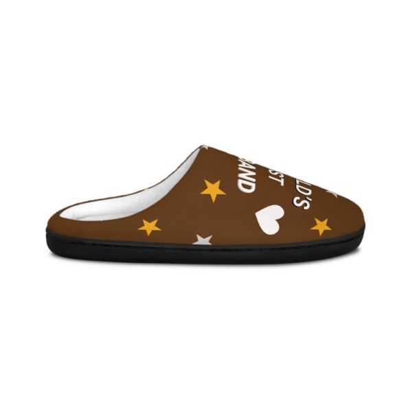 World's Best Husband Indoor Slippers | Cozy Gifts for Him | Men's House Slippers | Cute Husband Gift | Fun Home Footwear - Image 2