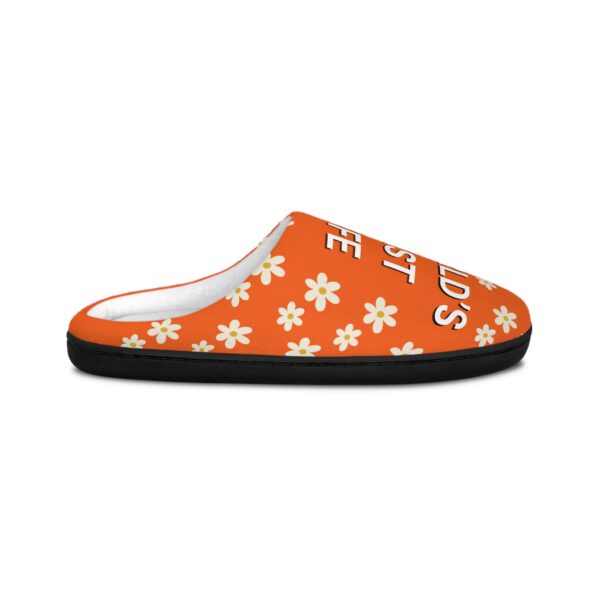 Cozy Floral Slipper quoted with "WORLD'S BEST WIFE" - Best Gift for wife - Image 2
