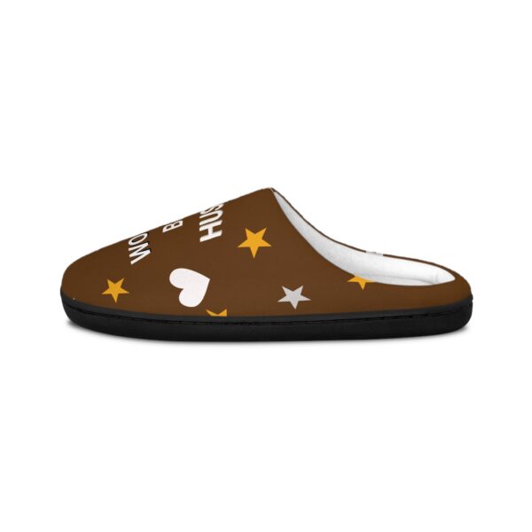 World's Best Husband Indoor Slippers | Cozy Gifts for Him | Men's House Slippers | Cute Husband Gift | Fun Home Footwear - Image 3