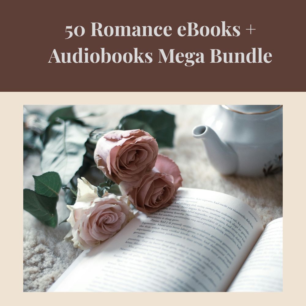 50 Romance eBooks + Audiobooks Mega Bundle