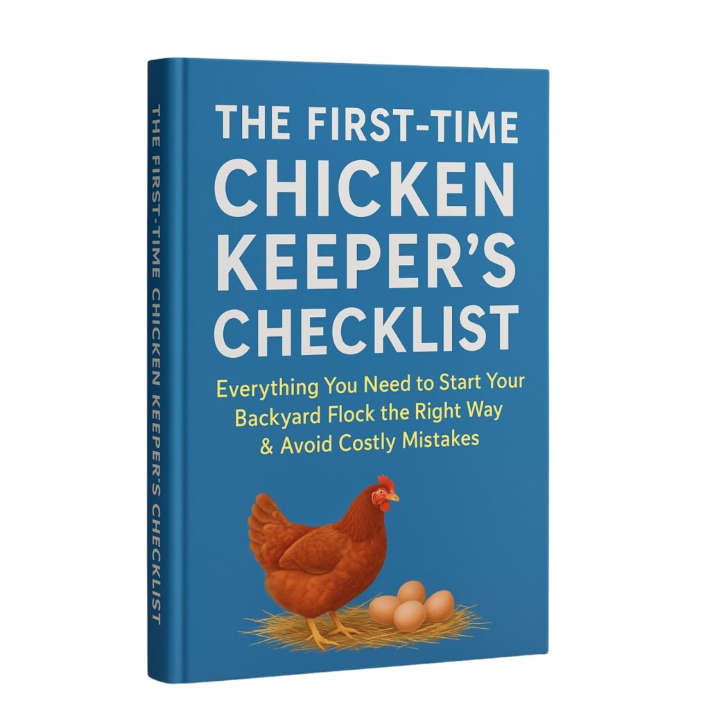 The First-Time Chicken Keeper's Checklist: Everything You Need to Start Your Backyard Flock the Right Way & Avoid Costly Mistakes