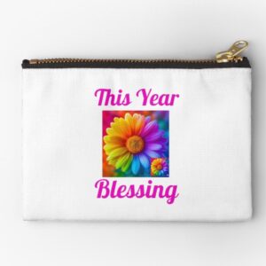 This Year Blessing Zipper Pouch