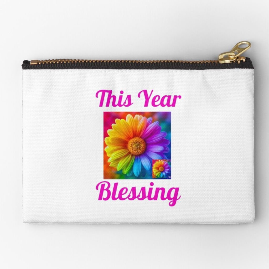 This Year Blessing Zipper Pouch