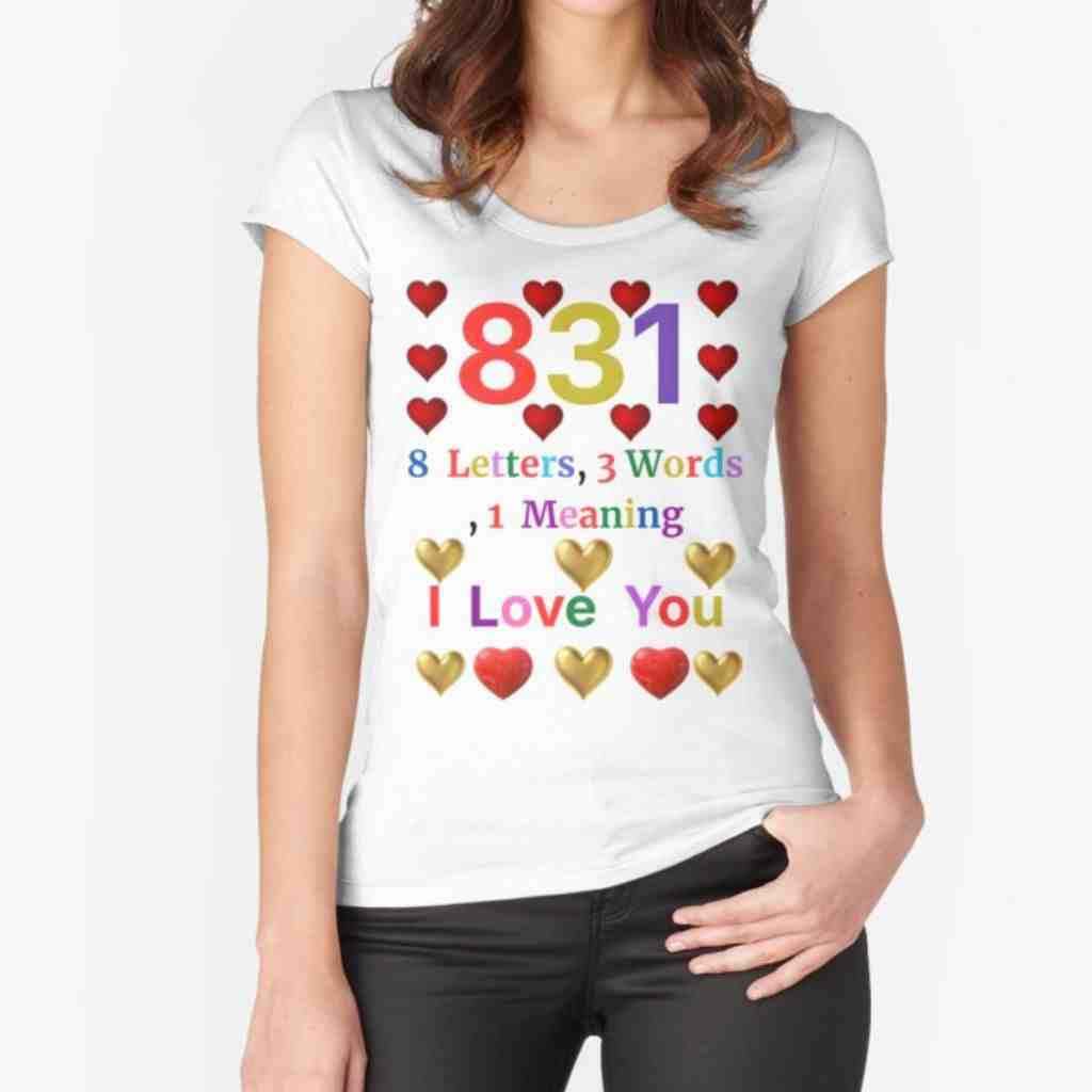 LOVE GIFT LOVE QUOTED T-SHIRT