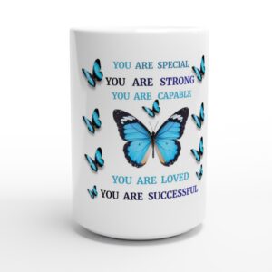 POSITIVE  WORDS  QUOTED  INSPIRATIONAL  MUG TO ATTRACT  POSITIVITY
