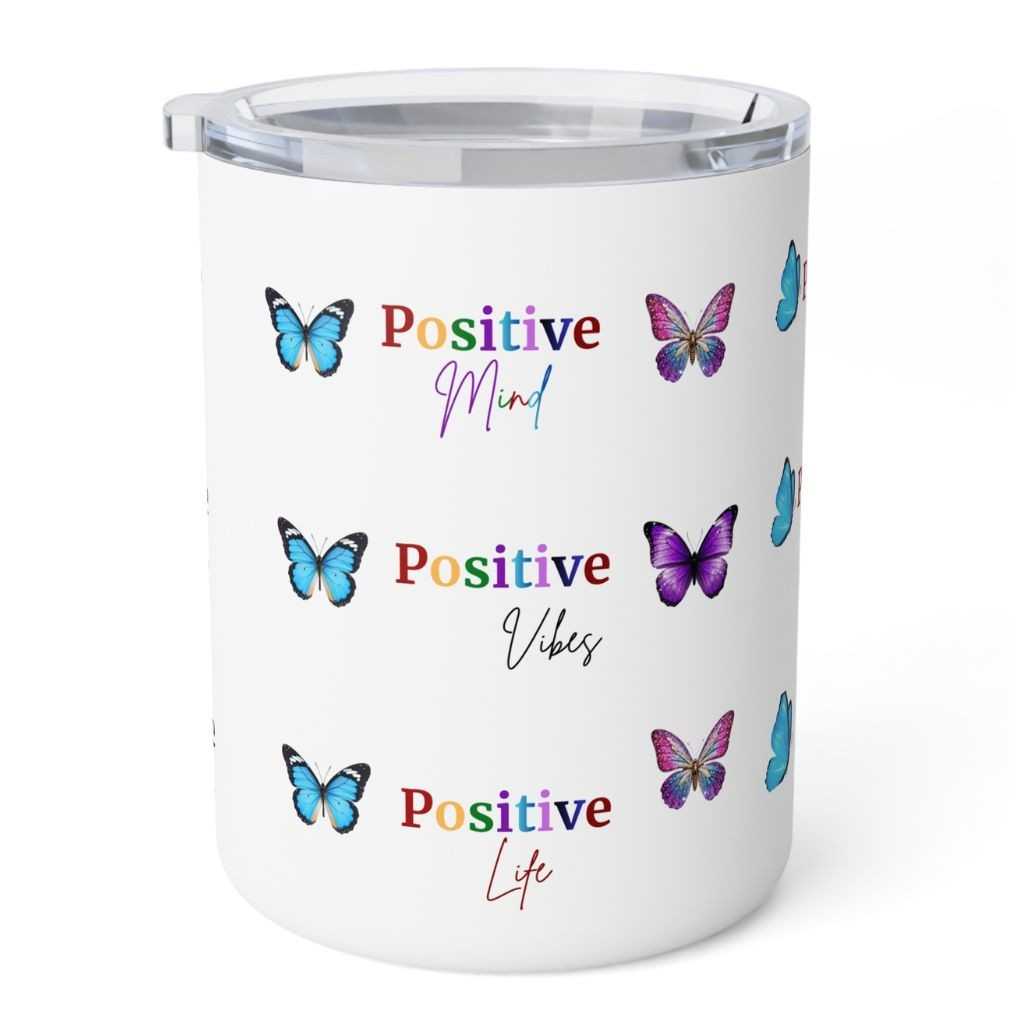 POSITIVE MIND POSITIVE VIBES POSITIVE LIFE MUG